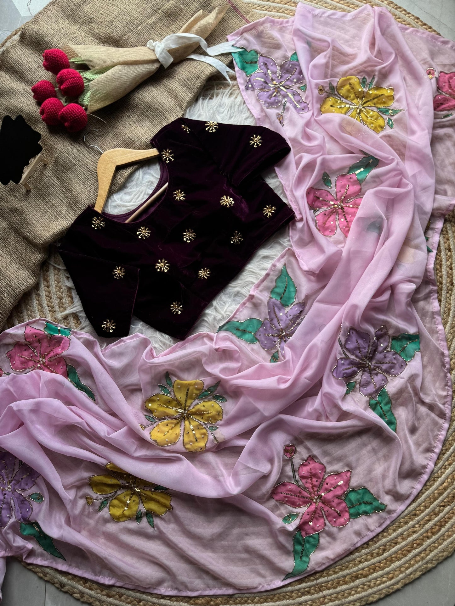 Lavender Dreams Saree