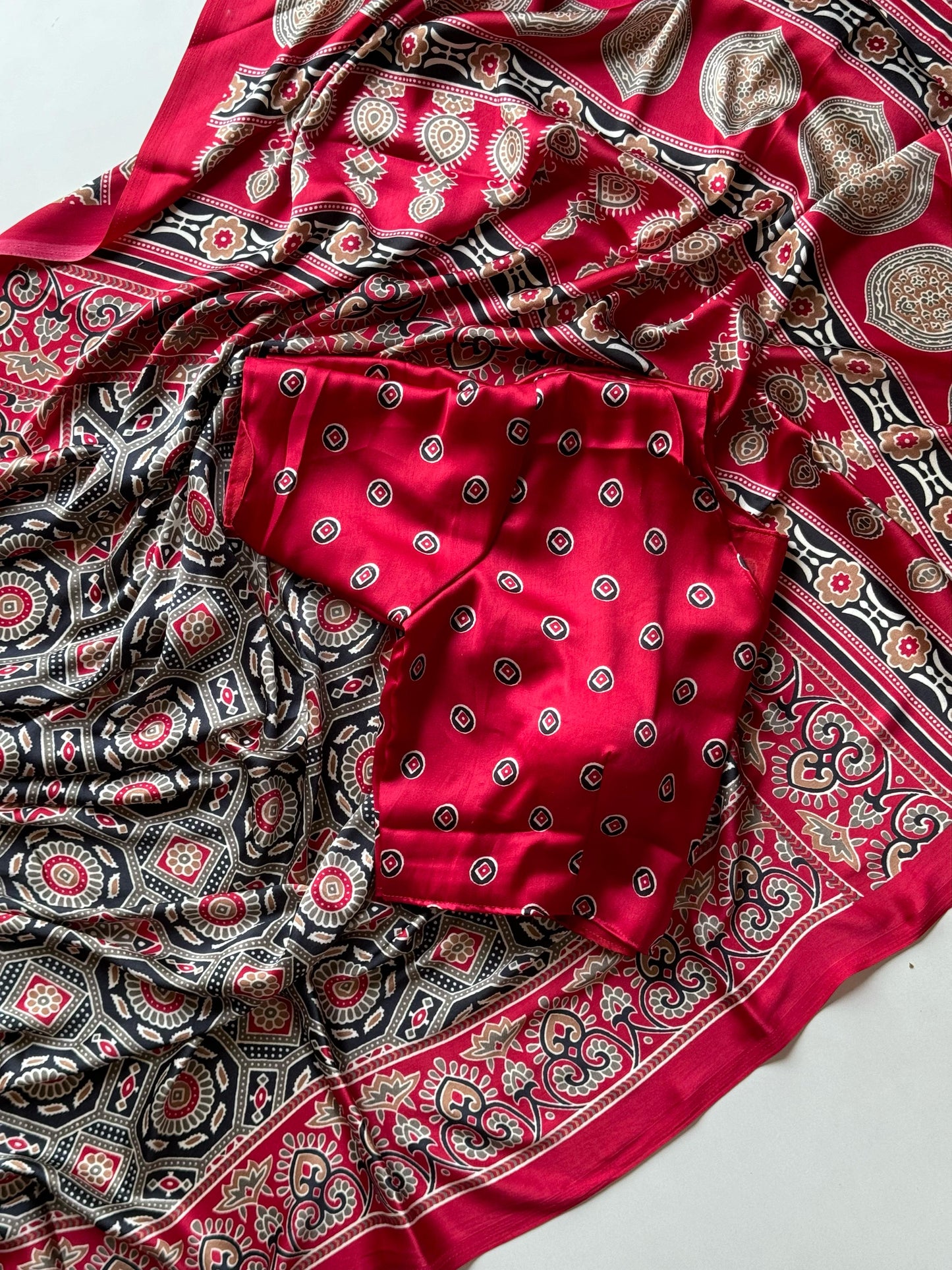 Ashoka Modal Silk Saree